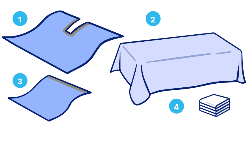 Комплект для ЛОР-операций №2 (арт.2723)