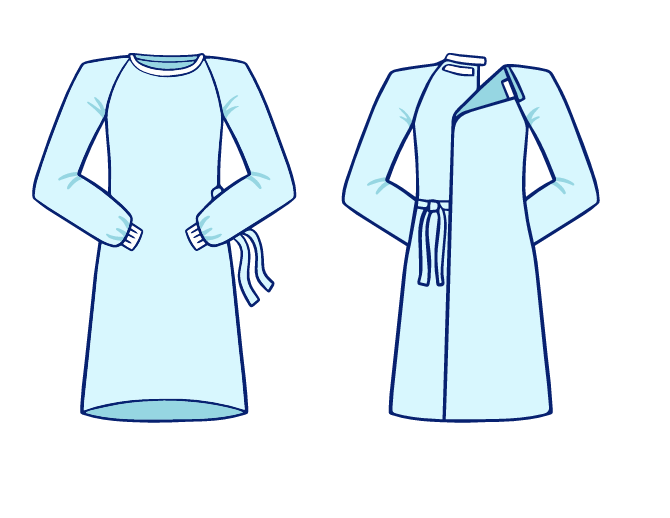 Халаты хирургические Евростандарт